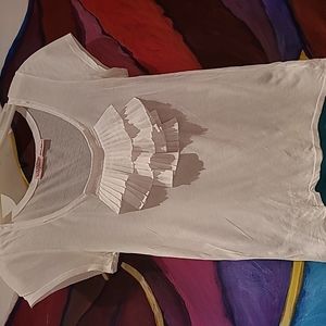 Juicy Couture ruffle cotton shirt S